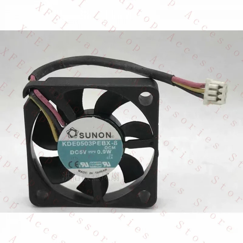 C SUNON 팬KDE0503PEBX-8 DC5V 0.9W 6MM 3006 3CM 3선 냉각팬