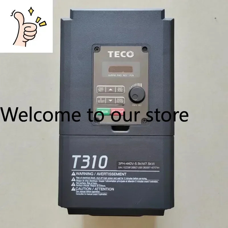 2025.4TECO 동위안 주파수 변환기 T310-4008-H3C 3 380V4001 4005 4010 모터 속도조절기