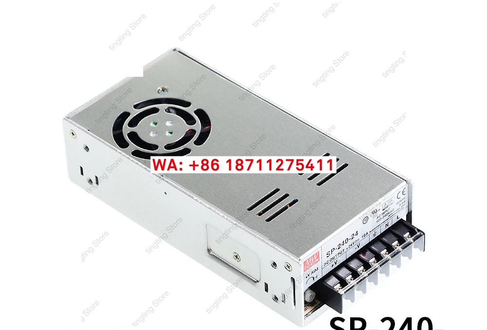 SP-240-24 스위칭 전원공급장치 12/5/7.5/15/30/48V 240W MW PFC 포함