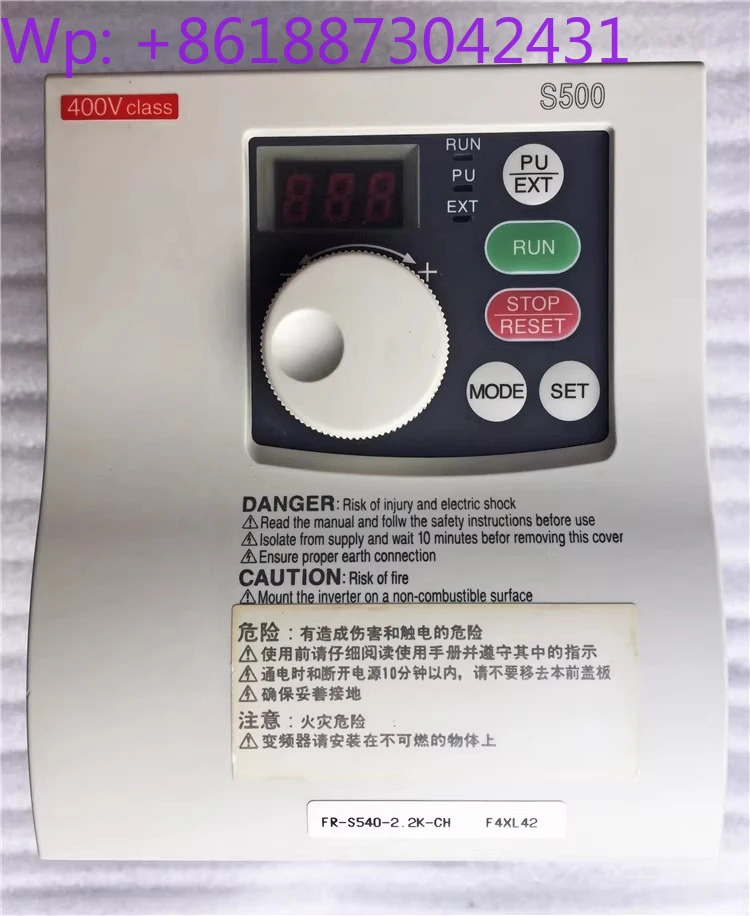 오리지널 인버터 FR-S540-2.2K-CH 0.75KW 1.5KW 2.2KW 3.7KW