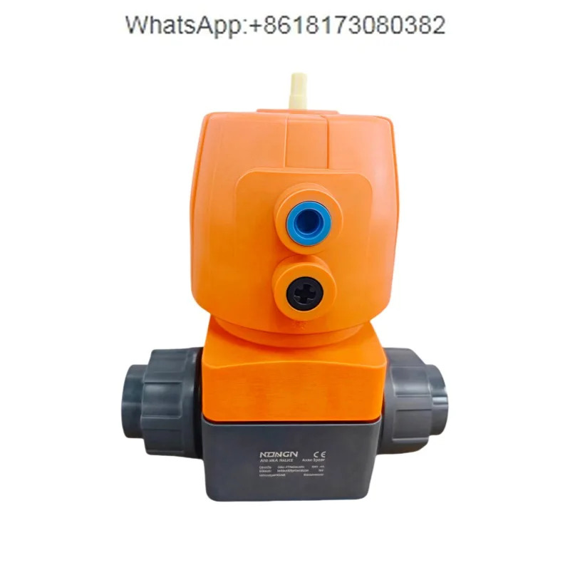 MV302 공압 다이어프램 밸브 UPVC-EPDM 표준
