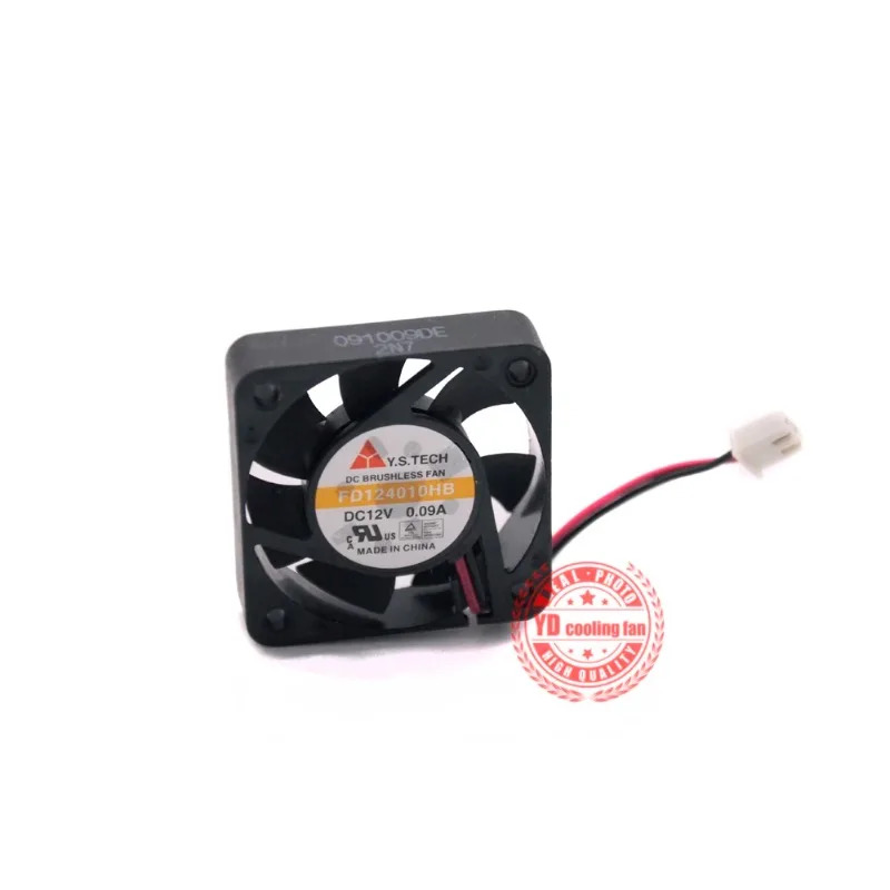 JFG Y.S.TECH FD124010HB 4010 12V 0.09A 4CM 이볼 베어링 냉각팬용