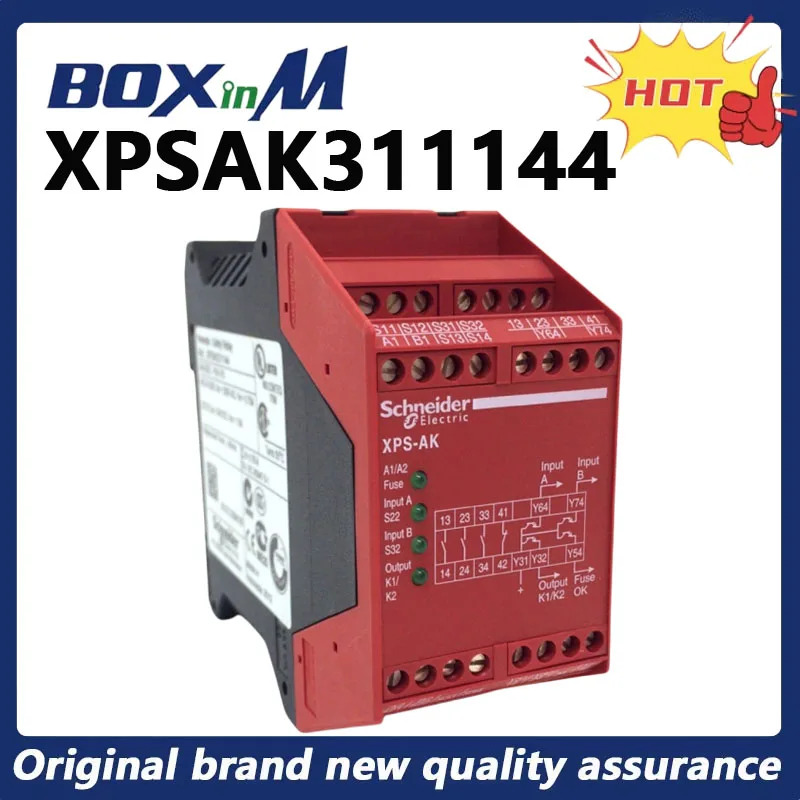 오리지널 Schneider XPSAK311144 안전 릴레이 모듈 컨트롤러