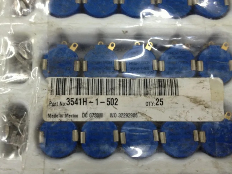 BOURNS 3541H-1-502 5K 다회전 와이어 권선형 가변저항기