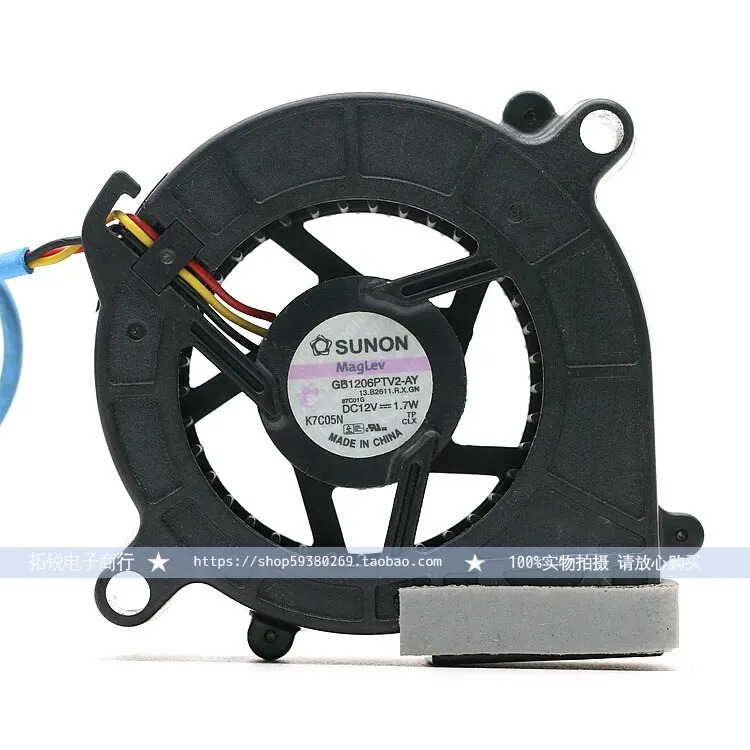 SUNON Gb1206ptt2-Ay 6020 6cm 12V 1.7 프로젝터 터보 팬