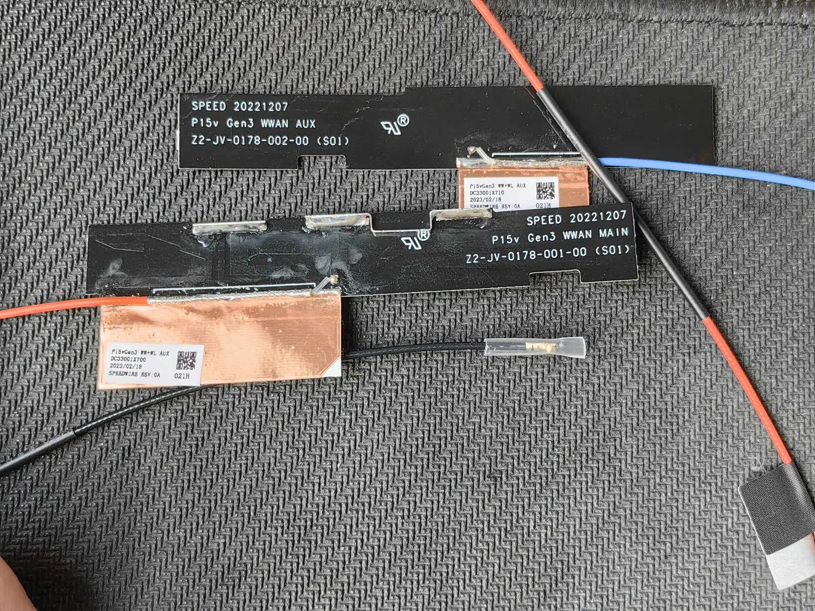 ThinkPad P15v Gen3 4G 모듈안테나 Cato L860-GL-16 5W10V25828
