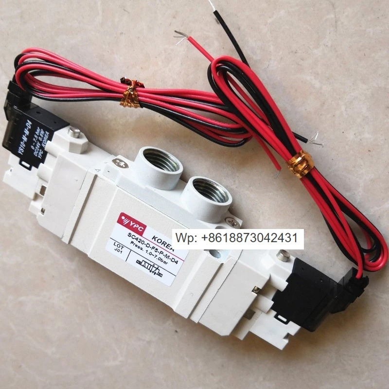 YPC 솔레노이드 밸브 SC420D-F5-P-M-D4 DC24V 오리지널