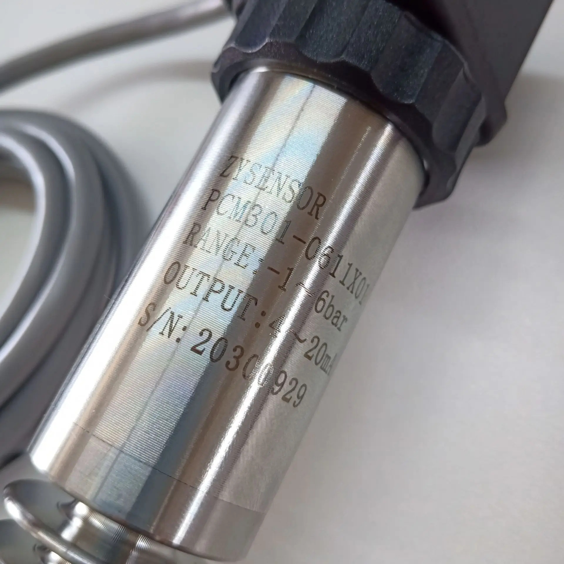 ZYSENSOR 압력센서 PCM301-0611X01 -1-6BAR 4-20MA 50.5 척