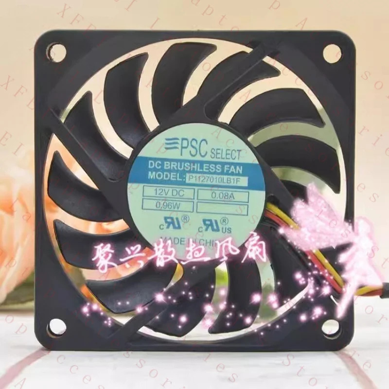 PSC P1127010LB1F DC12V 0.10A 1.20W 7010 7CM 3선 냉각팬