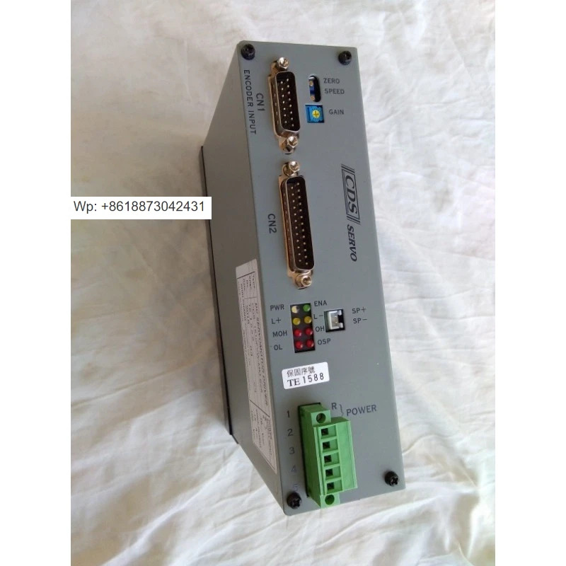 CDS-1510FVW-MM-E25 AC 서보 드라이버 SHIH CHANG Shizhang 컨트롤러