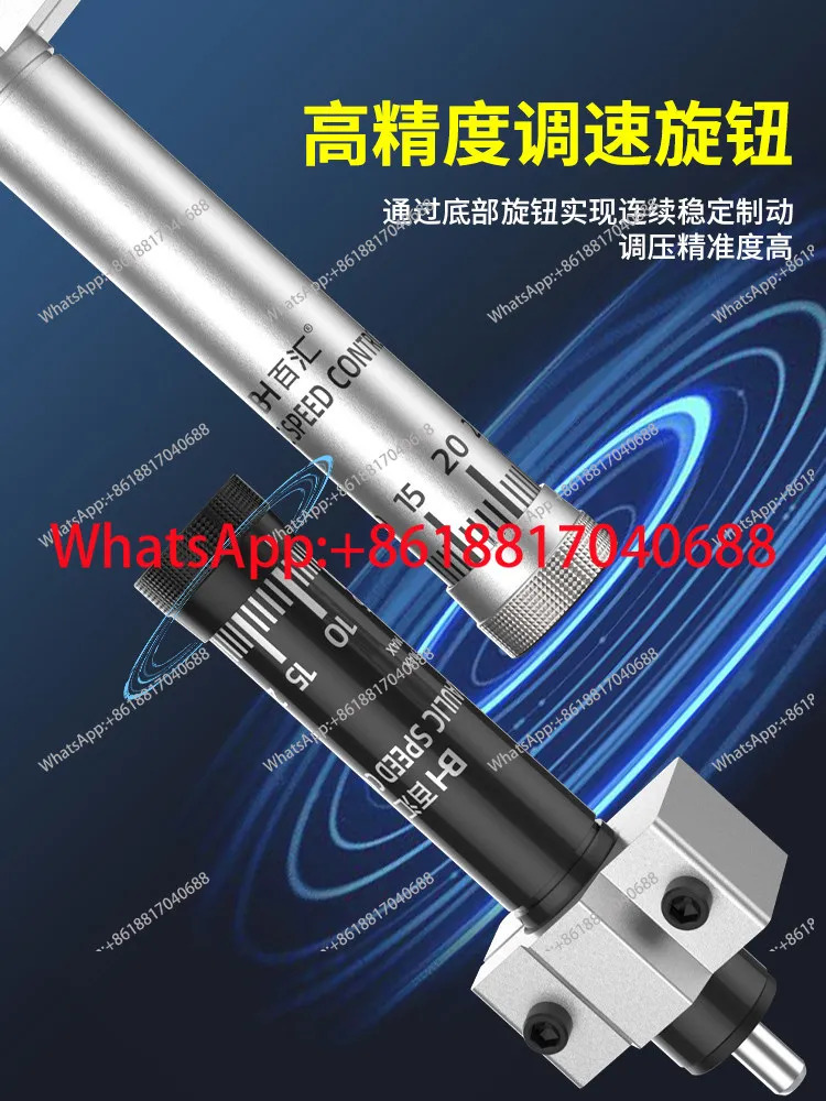 버퍼 충격 흡수기 실린더 SR/HR60 15 30 80 공압 유압 댐퍼 입구 링
