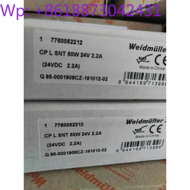오리지널 Weidmller 플랫 패널 전원공급장치 CP L SNT 50W 24V 2.2A 7760052212 2PCS