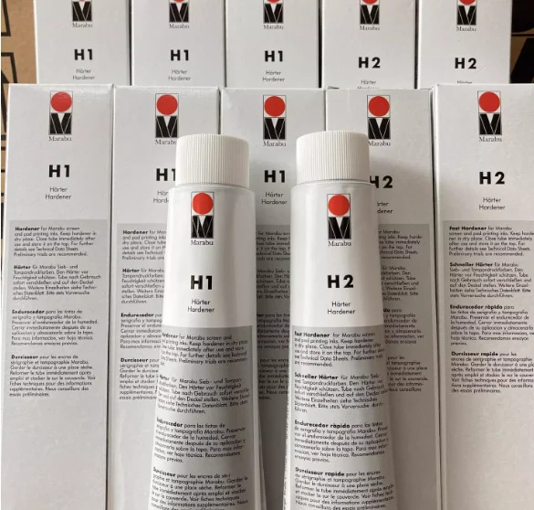 마라부 H2 잉크 경화제 - 인쇄 응분야잉크 접착력 내구성 향상