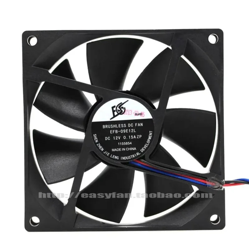 JFG 동웨이펑 DWPH EFB-09E12L 9CM dc12 V0.15A 저소음 냉각팬
