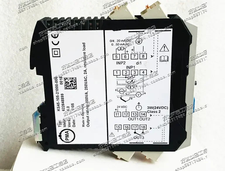 된 독일산 PMA 온도 조절기 KS45-105-21000-000 포장