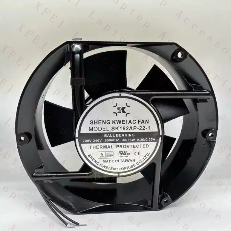 SHENG KWEI 팬 SK162AP-22-1 AC200V-240V 17251 17cm 알루미늄프레임