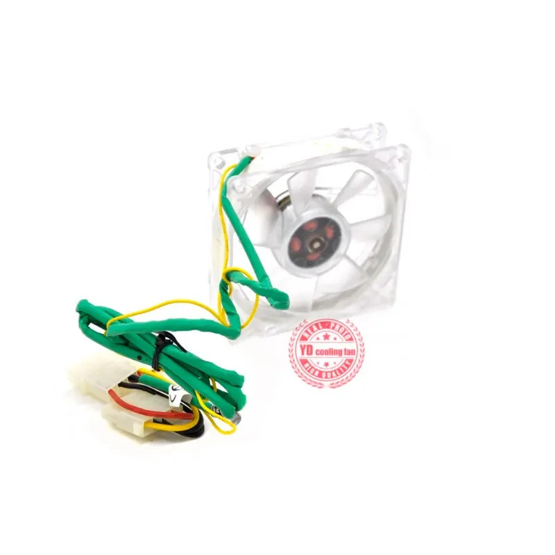 JFG 에버플로우 써멀테이크 TT-8025 B8025L12S 12V 0.16A 저소음 8CM 쿨링 팬