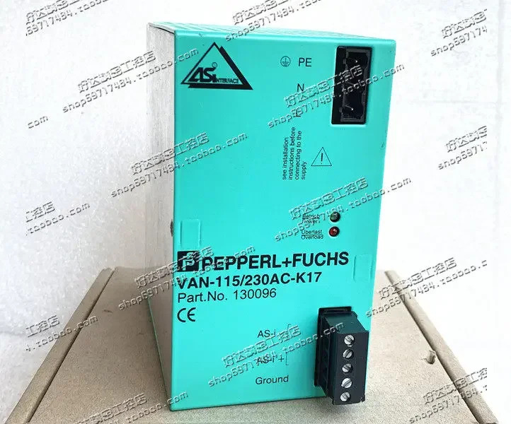 오리지널 P F Pepperl Fuchs 파워 모듈 VAN-115/230AC-K17 품목 130096.