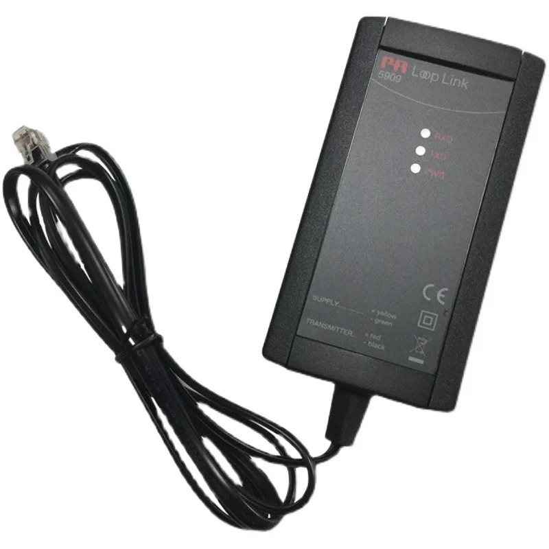 덴마크 PR Loop Communicator 5909제트 소프트웨어 포함로 매개변수 설정 USB 인터페이스 연결