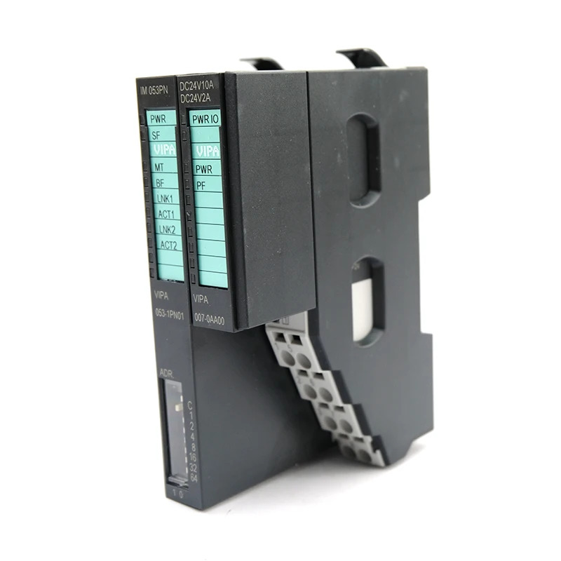 고성능 고속 통신 100Mbit S 풀 듀플렉스 64모듈 PROFINET IO 슬레이브 인터페이스 모듈 053-1PN01