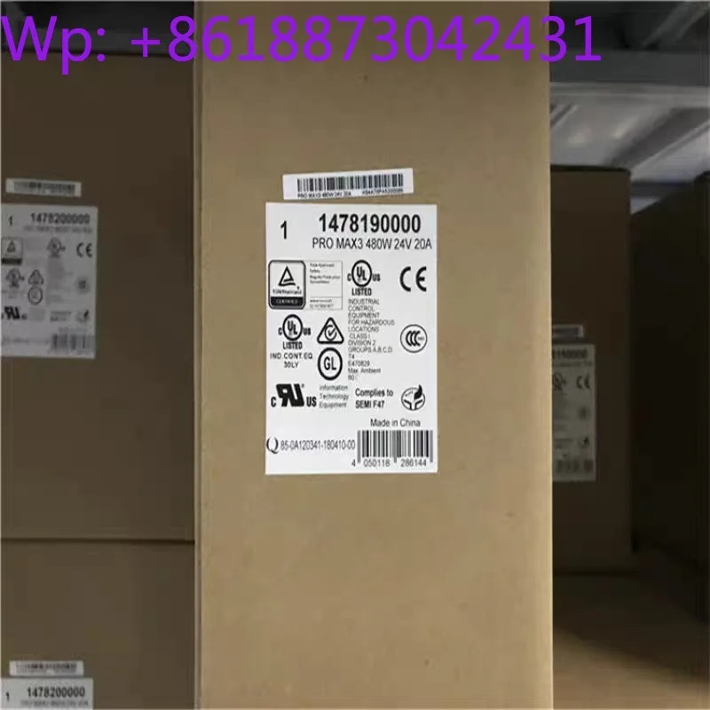 Weidmller 전원공급장치 PRO MAX3 480W 24V 20A 1478190000