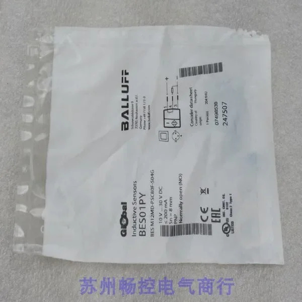 2025년형 BALLUFF BES M12MD-PSC80F-S04G 포장 BES01PY