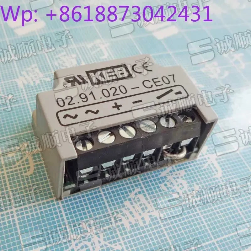KEB 02.91.020-CE07 Uin 240VAC Uout 216VDC 1.2A 2.0A 50/60Hz