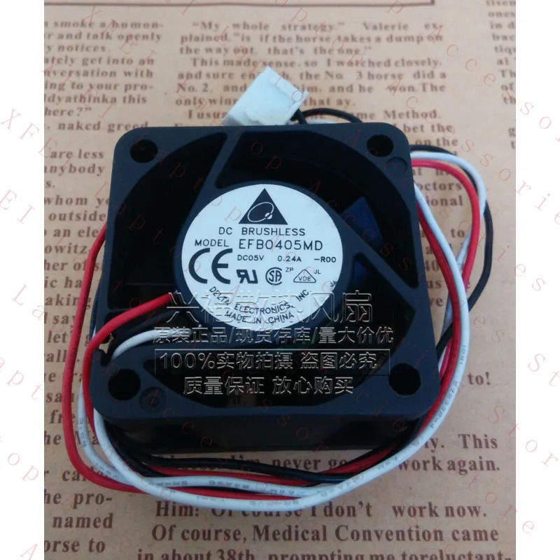 C EFB0405MD-ROO 팬40x40x20mm 3핀 DC 5V 0.24A