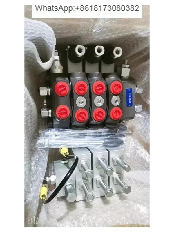 DCV60 운송 차량이 유압 원격 제어 전다방향 전기 조향 밸브로 되었습니다.