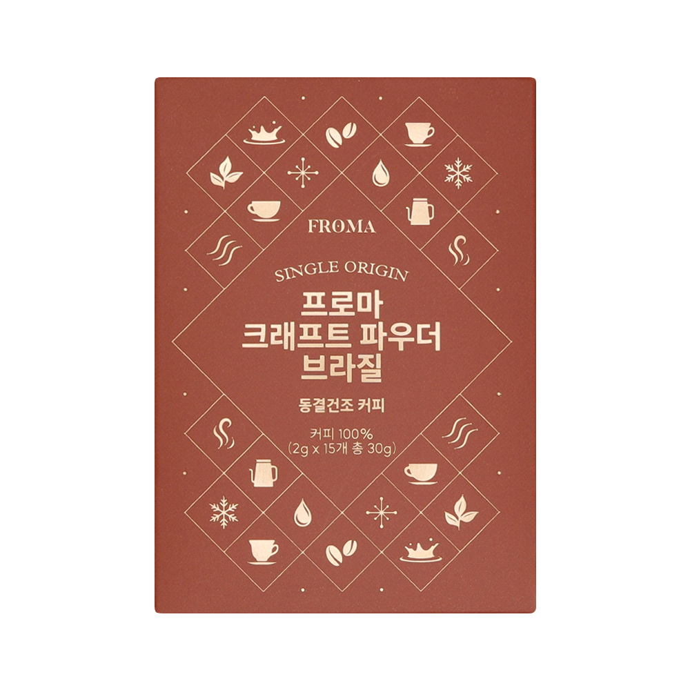 프로마커피 브라질 크래프트 파우더 동결건조 커피 15개입, 1개 - 상세 이미지 2