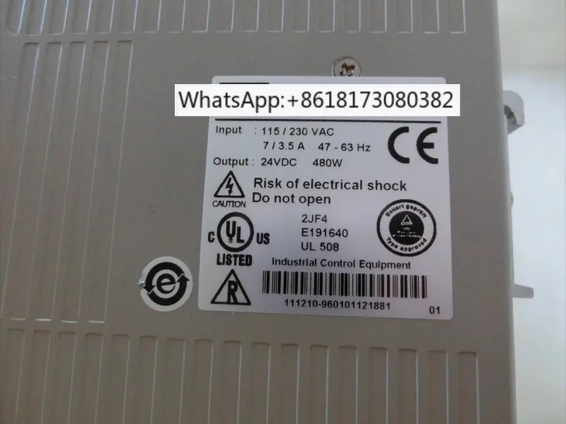 DNR480PS24-I DC 전원공급장치 DIN 레일 설치 24V20A 480W