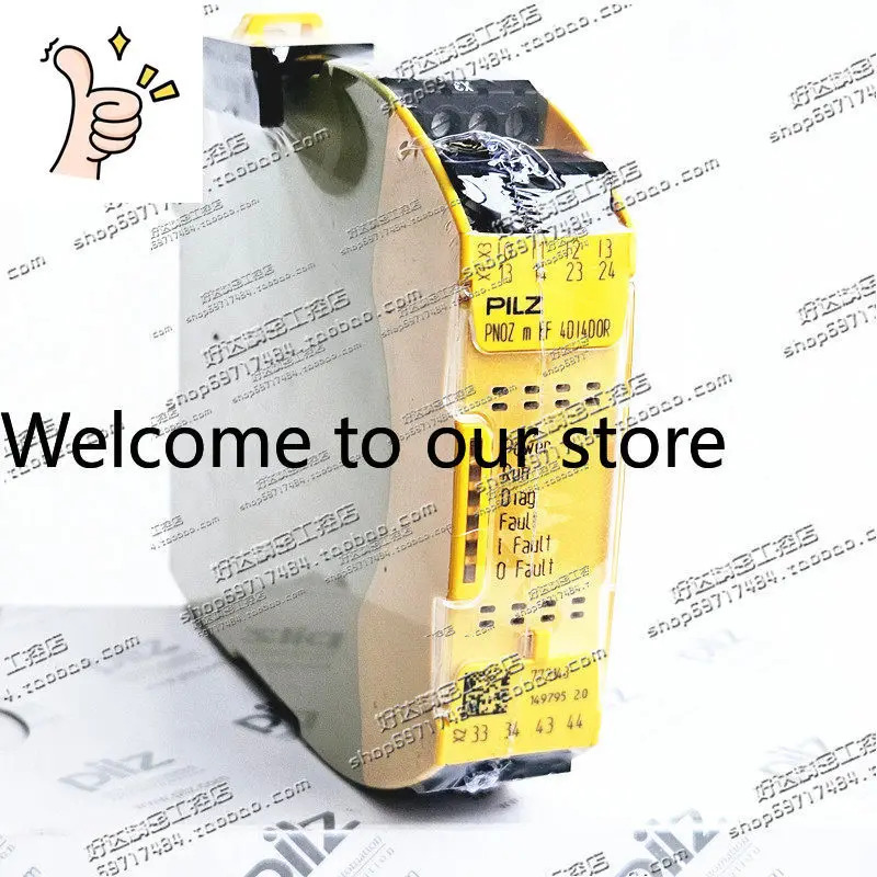 오리지널 필츠 안전 릴레이 PNOZ/mEF 4DI4DOR 772143