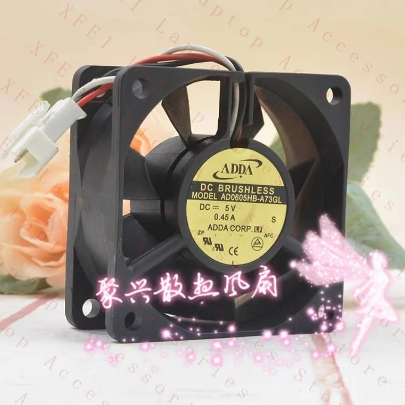 C AD0605HB-A73GL 6025 DC5V 0.45A 6CM 3핀 냉각팬