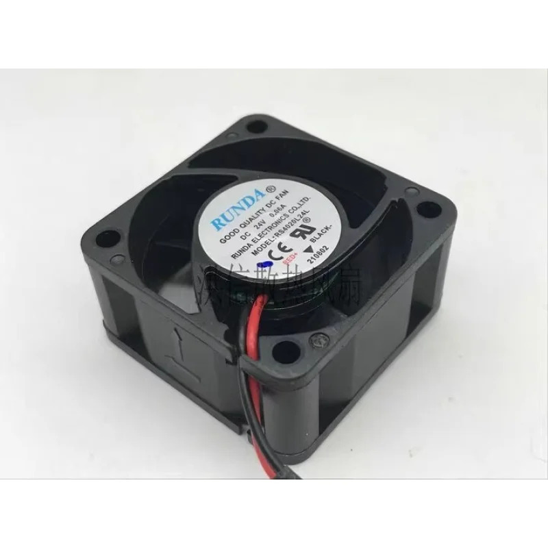 C 룬다 팬RS4020L24L DC24V 0.06A 4020 40x20MM 2선