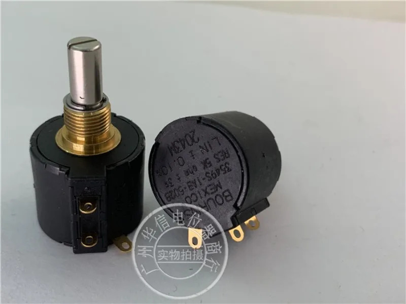 BOURNS 3549S-1AB-502B 5K 0.1% 멀티턴 포텐셔미터 부품 6.4MM