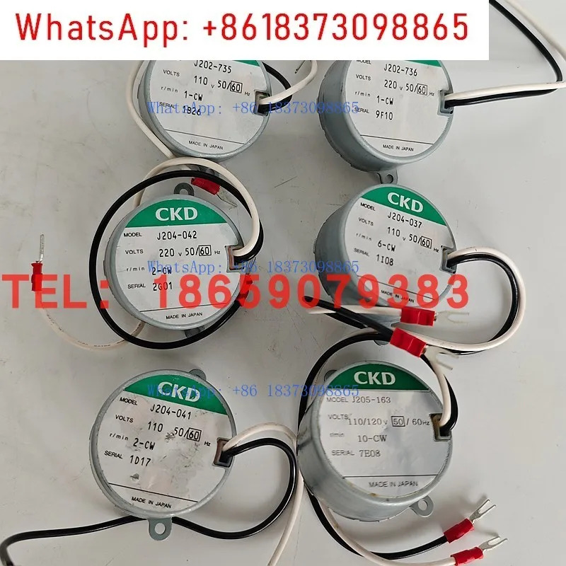 신형 일본 CKD 소형 모터 J202-448 J202-907-932-908-870-444-932