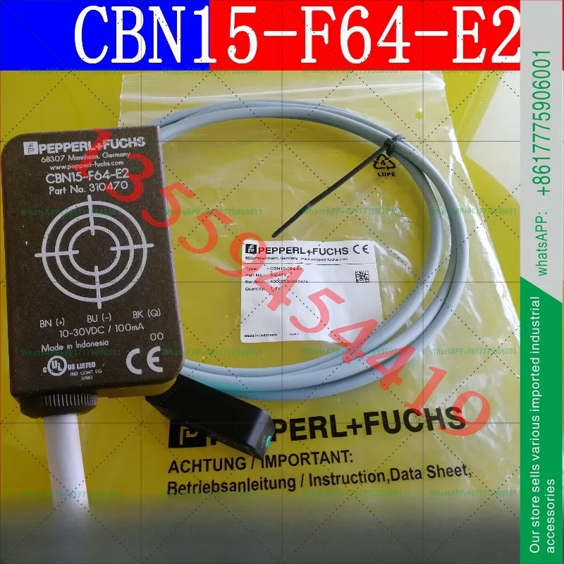 P  F 정전용량 센서 CBN10 CBN5 CBN15-F64-E2