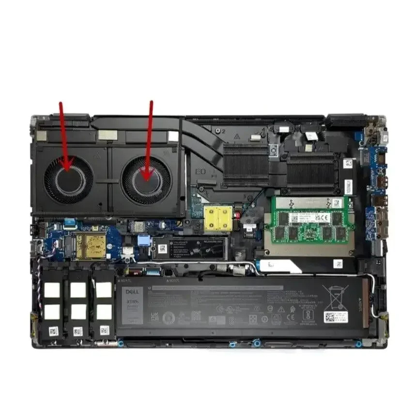 Dell Precision 7770 7780 팬 0YD4XD 0HN24M 06VJDM용