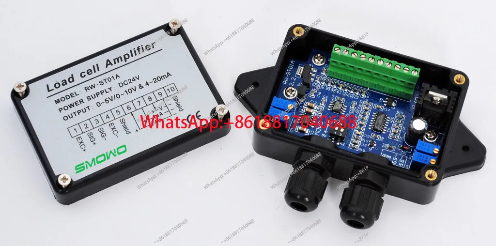 무게 측정 토크 트랜스미터 스트레신호 증폭기 RW-ST01A PLC 출력 420mA