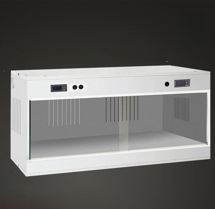 도마뱀 온습도조절 파충류 사육장 테라리움 스마트 전문 화이트 단일 80x50x50 3개 가열+조명 - 상품 이미지