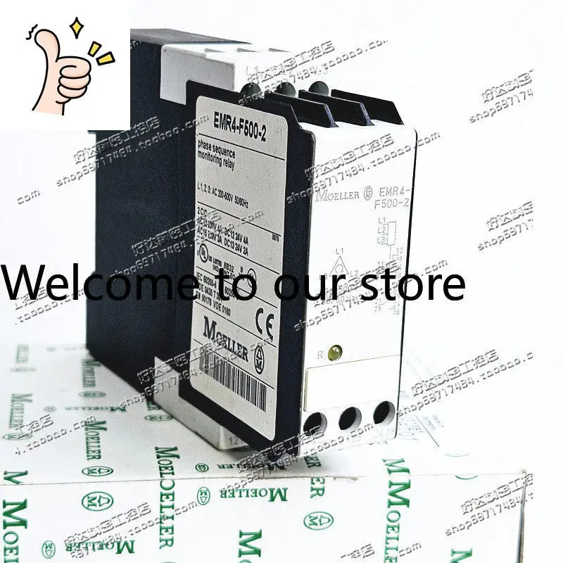 오리지널 MOELLER Admiralty Muller 위상 시퀀스 릴레이 EMR4-F500-2 포장 컨트롤러