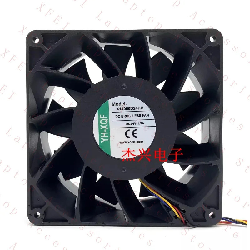 YH-XQF X14050D24HB DC24V 1.5A 14CM 4선 인버터 냉각팬