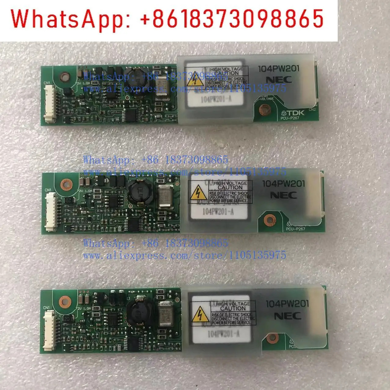 121PW181 CXA-0359 PCU-P147B 104PW16/191/201 고압 스트립 1개