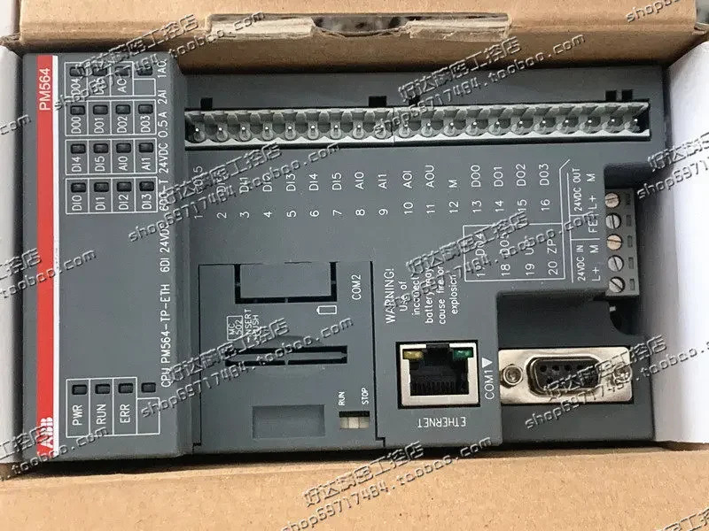오리지널 ABB 중앙처리장치 PM564-T-ETH A3 1TNE968900R1110
