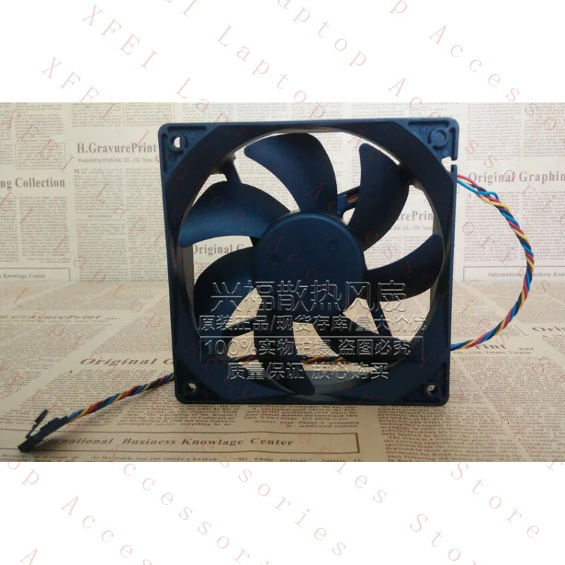 C FOXCONN 12CM 12V 0.90A PV123812DSPF 01 4핀 PWM 냉각팬용