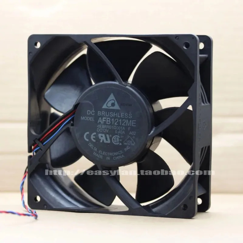 JFG 델타 AFB1212ME A02 12V 0.40A 12038 12CM 3핀 프로젝터 냉각팬