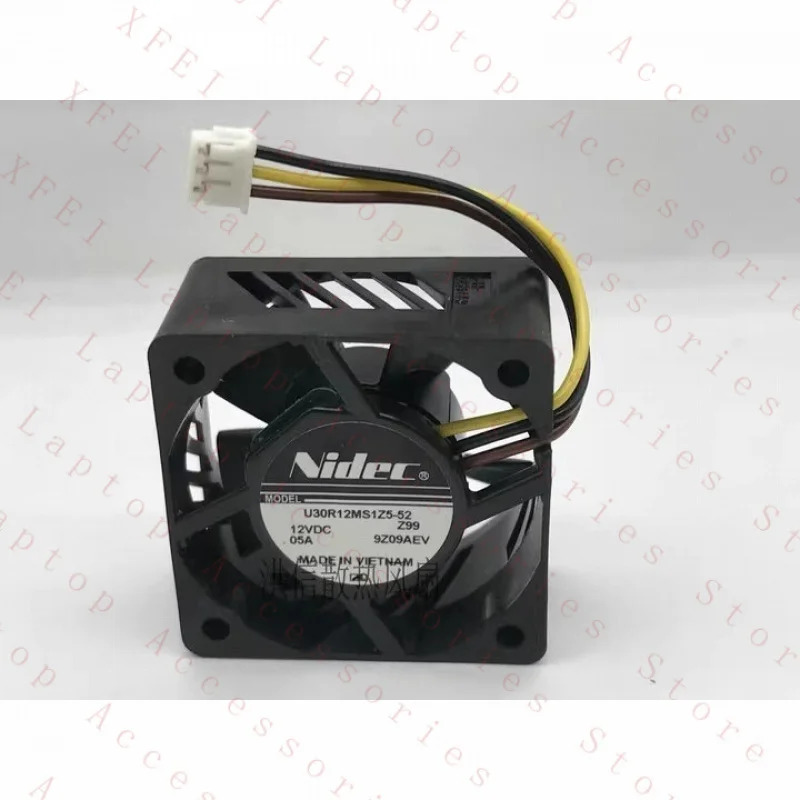 C Nidec 팬U30R12MS1Z5-52 DC12V 0.05A 3015 3CM 3와이어