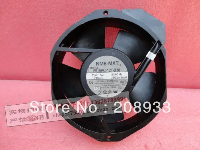 NMB 5915PC-12T-B30 170x150x38 115V 35/32W AC 산업팬