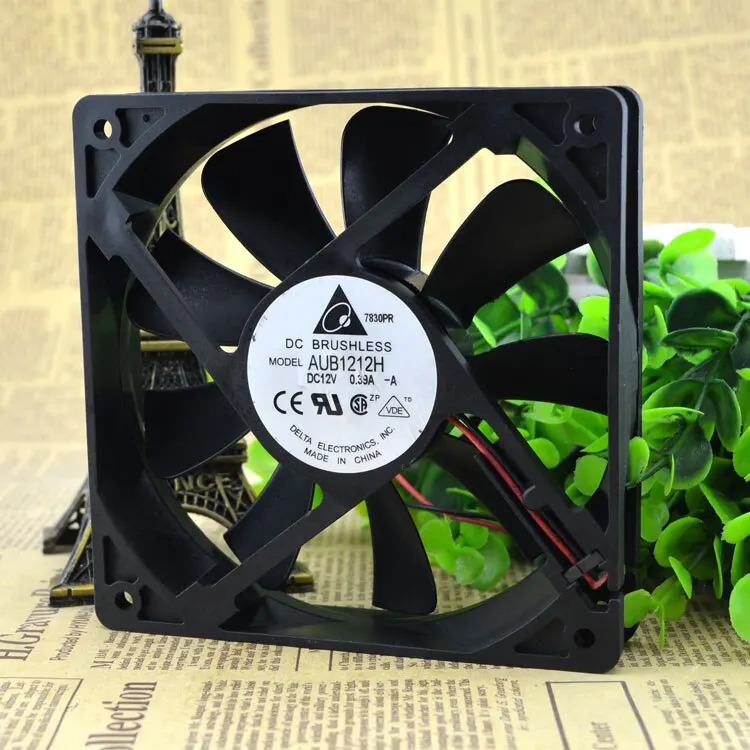 델타 AUB1212H 112V 0.39A 12CM 냉각팬