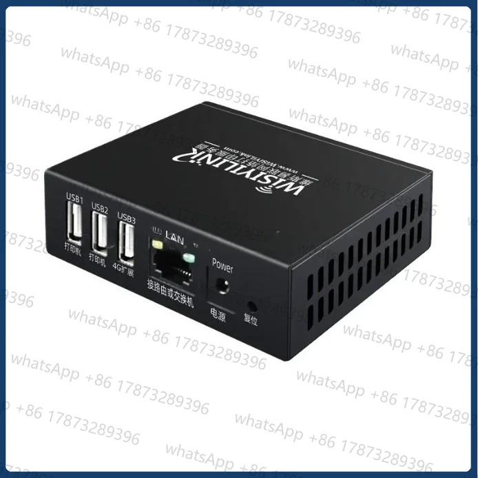 프린트 서버 1-4 USB 포트 프린터 네트워크 인쇄 공유 장치 옵션 무선 WiFi 모바일 폰 에어프린트 스캐닝